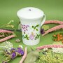 Aromandise Tisanière fleurie porcelaine 250 ml + Tisane Magie de Noël