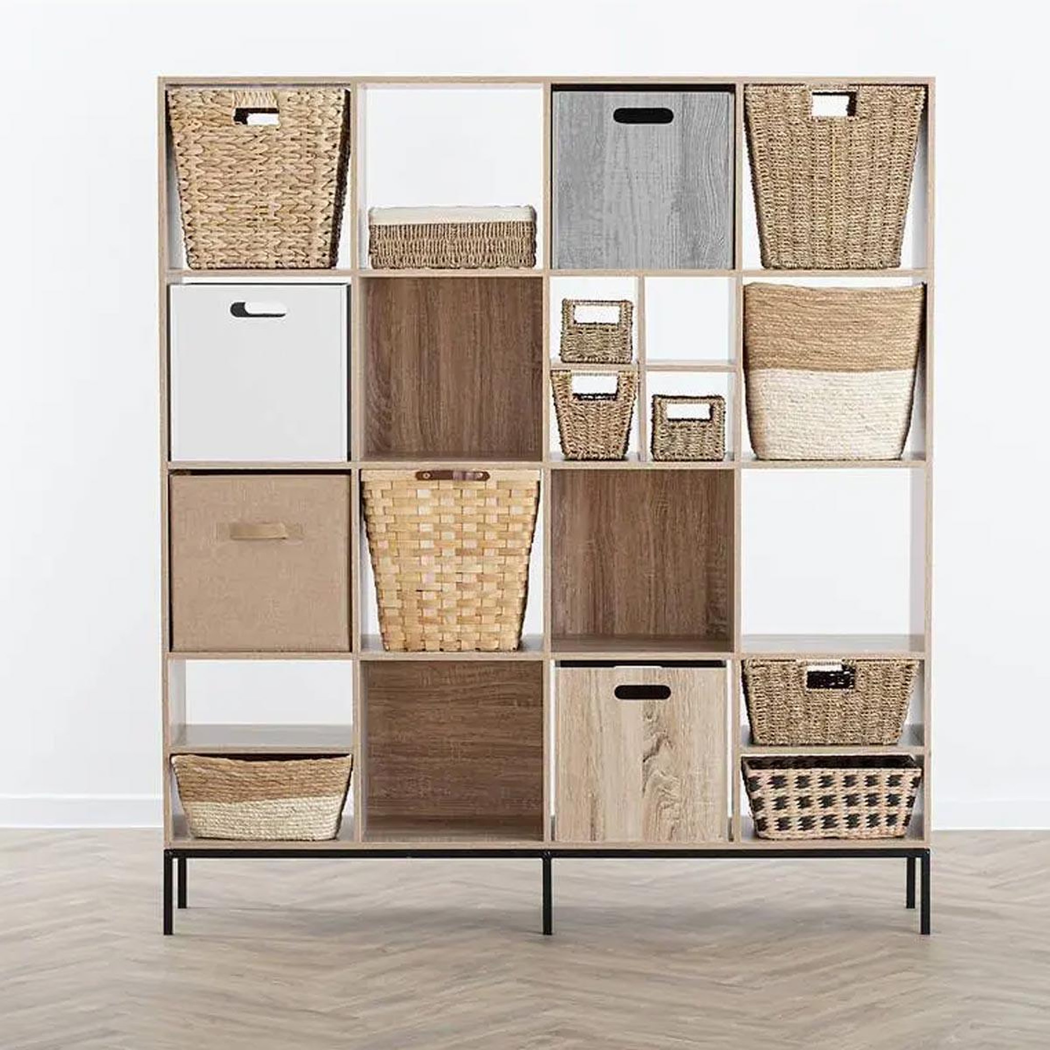 Voir la diapositive 3 : FIVE Panier de rangement  seagrass  31x31cm naturel