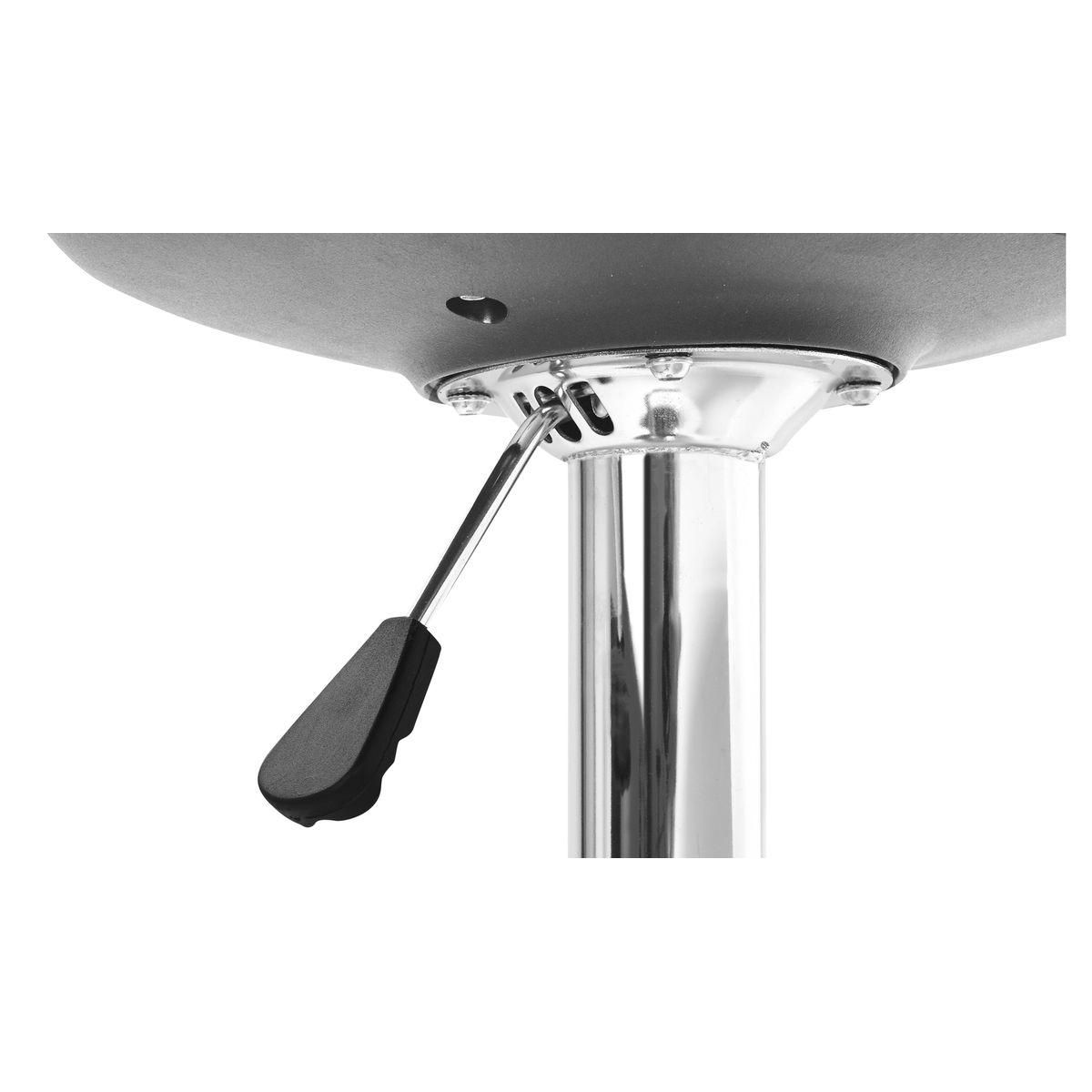 Lot de 2 tabourets de bar ajustables en hauteur RAPH