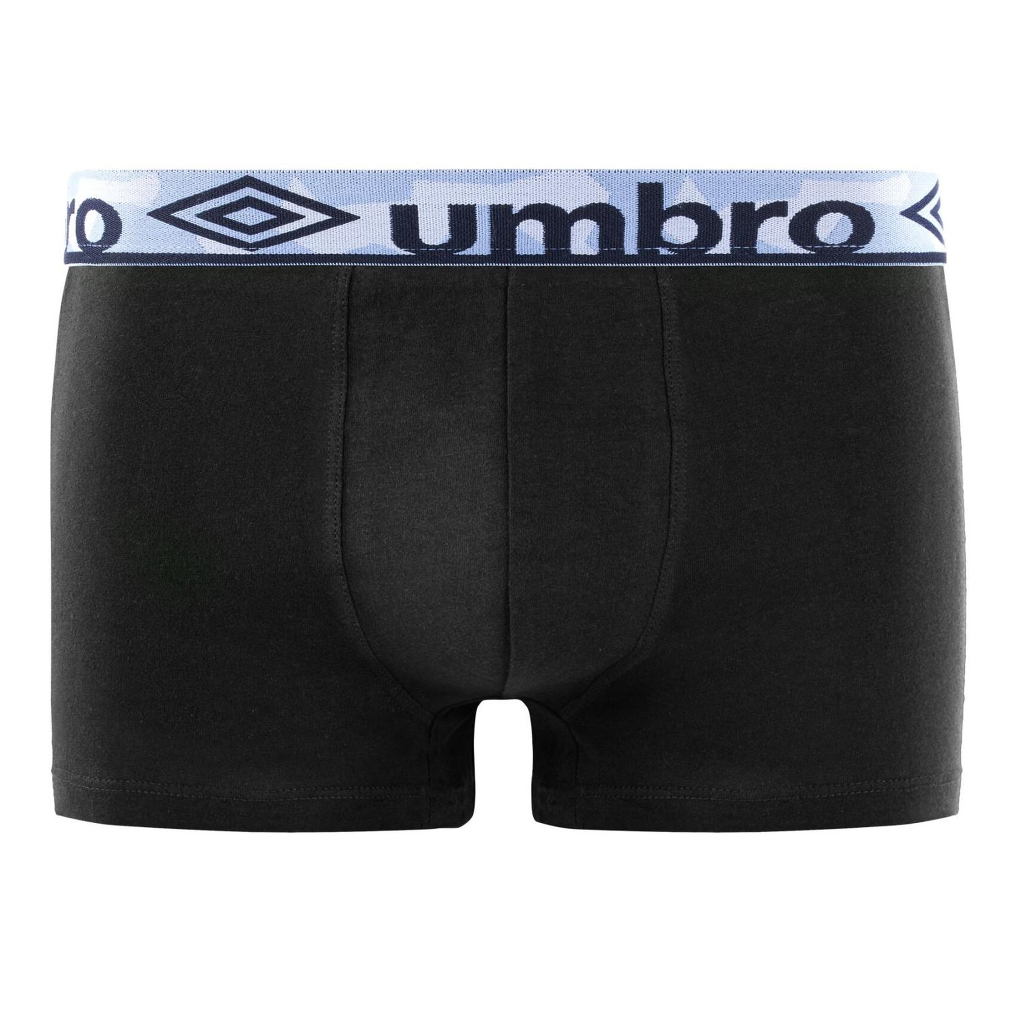 Voir la diapositive 3 : UMBRO Lot de 6 boxers homme en coton ceinture subli Force