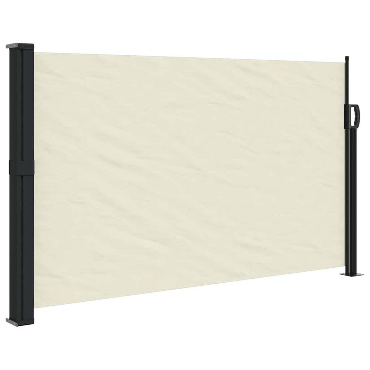 VIDAXL Auvent lateral retractable creme 117x300 cm