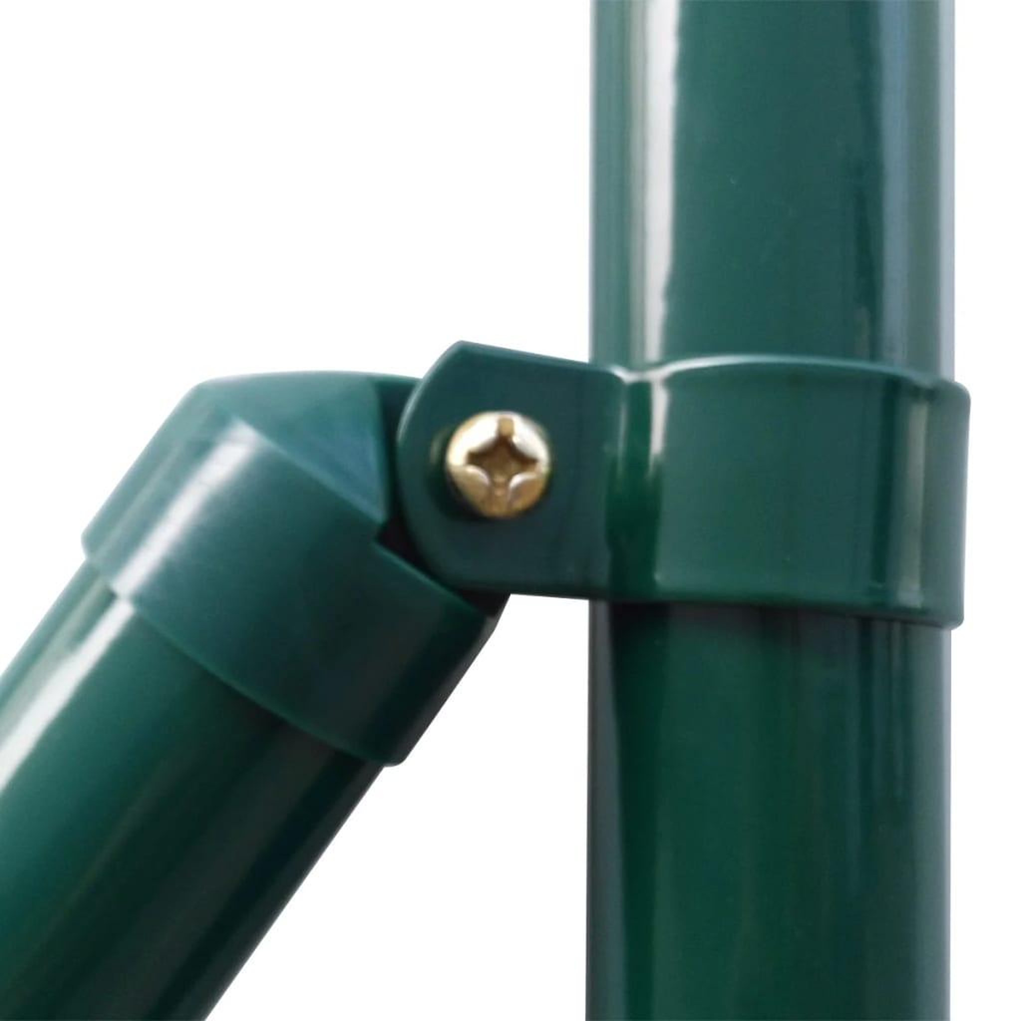 Voir la diapositive 3 : VIDAXL Cloture Euro Acier 25 x 1 m Vert