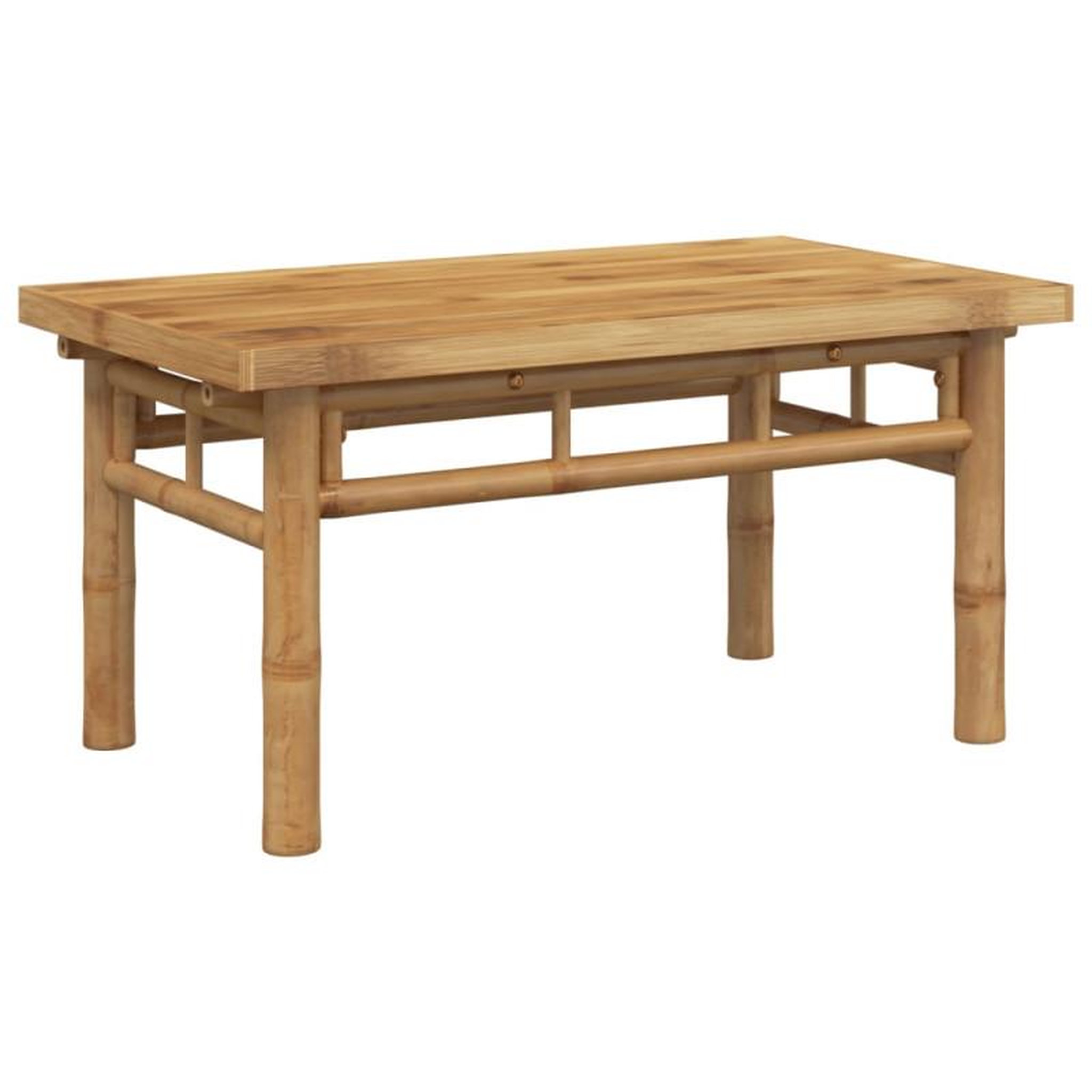 Voir la diapositive 5 : VIDAXL Table basse 70x40x35 cm bambou