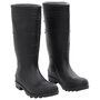 Voir la diapositive 1 : VIDAXL Bottes de pluie noir taille 43 PVC