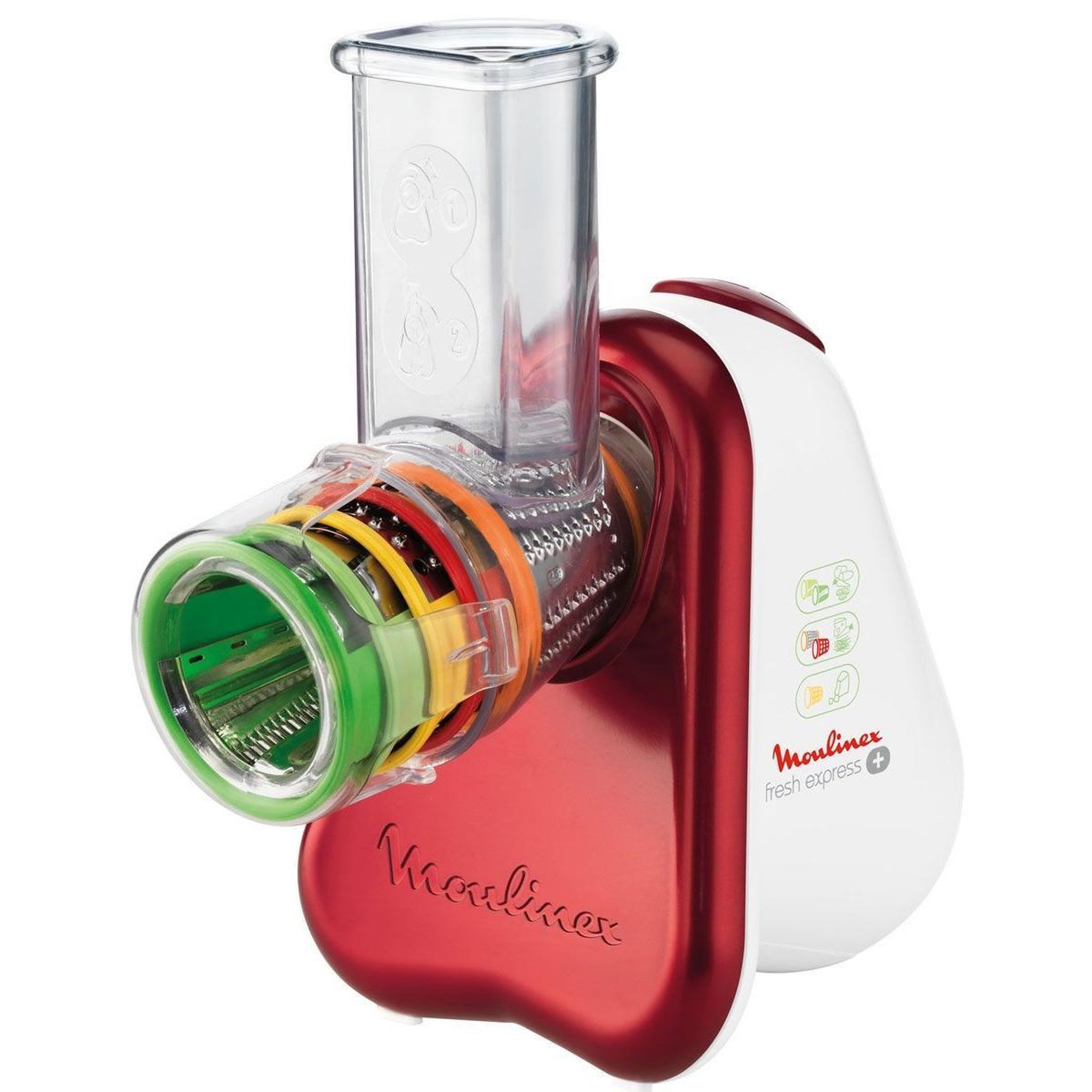 Voir la diapositive 2 : MOULINEX Hachoir Moulinex Fresh Express + Rouge et Blanc