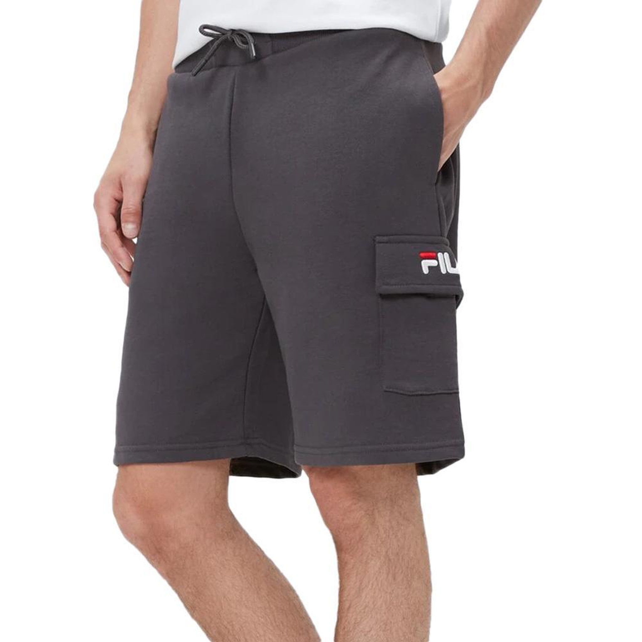 FILA Short  Homme Fila Chess Phantom. Coloris disponibles : Gris