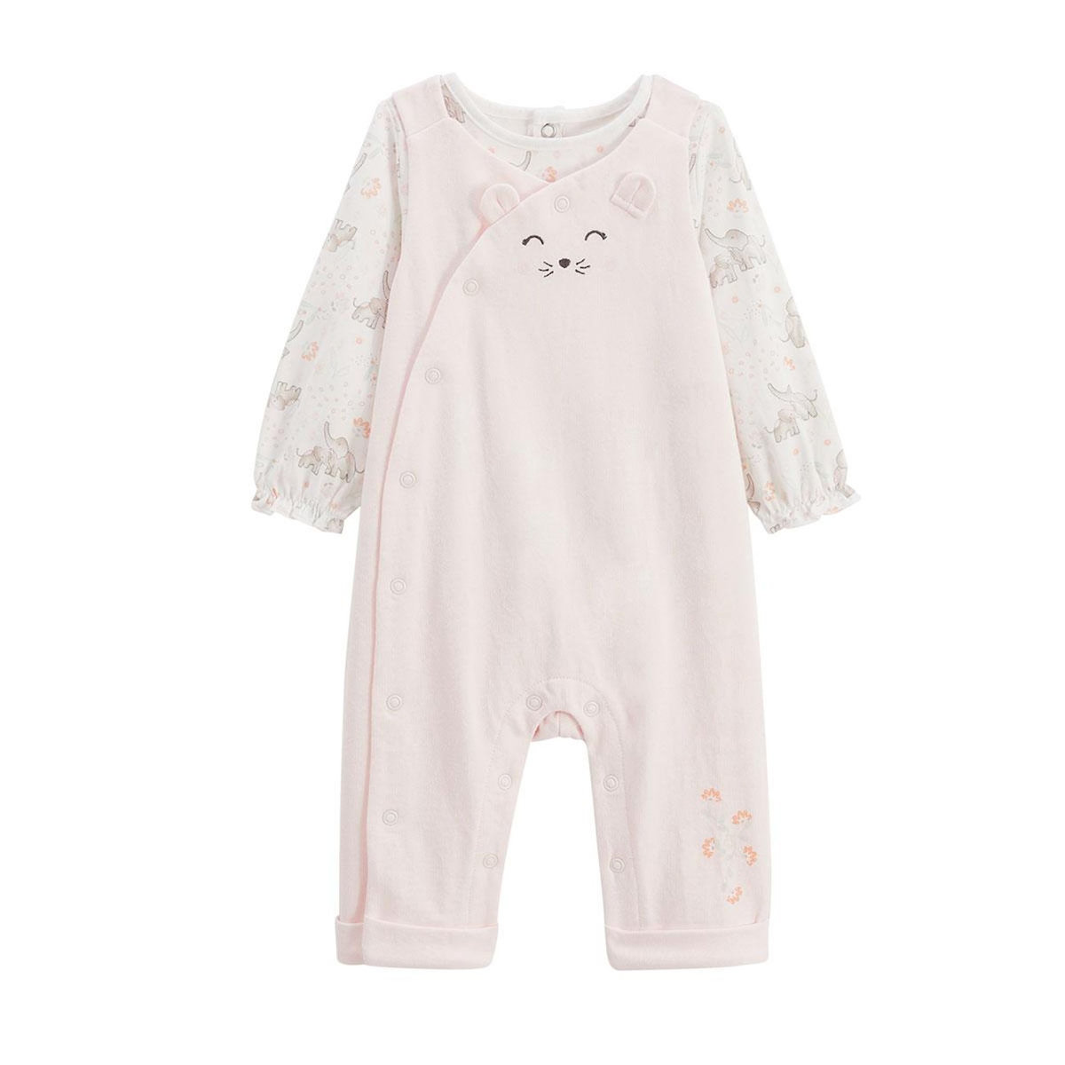 Petit Béguin Ensemble salopette bébé et t-shirt Badian