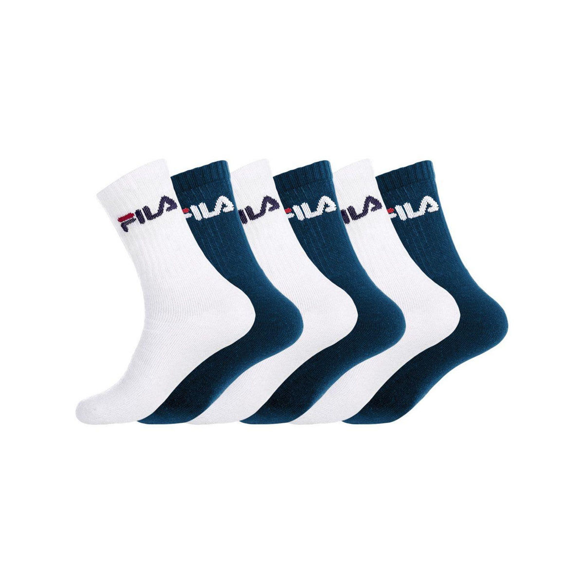 FILA Lot de 6 Paires de Chaussettes Tennis homme
