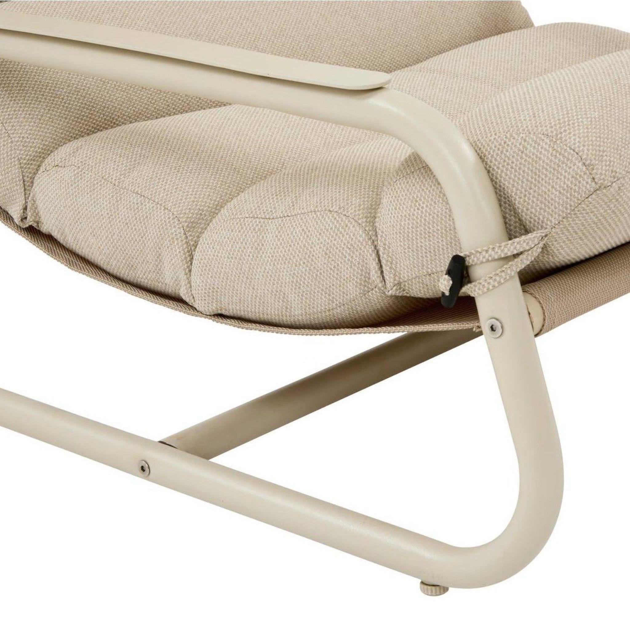 Voir la diapositive 4 : HESPERIDE Fauteuil de jardin en acier celestam