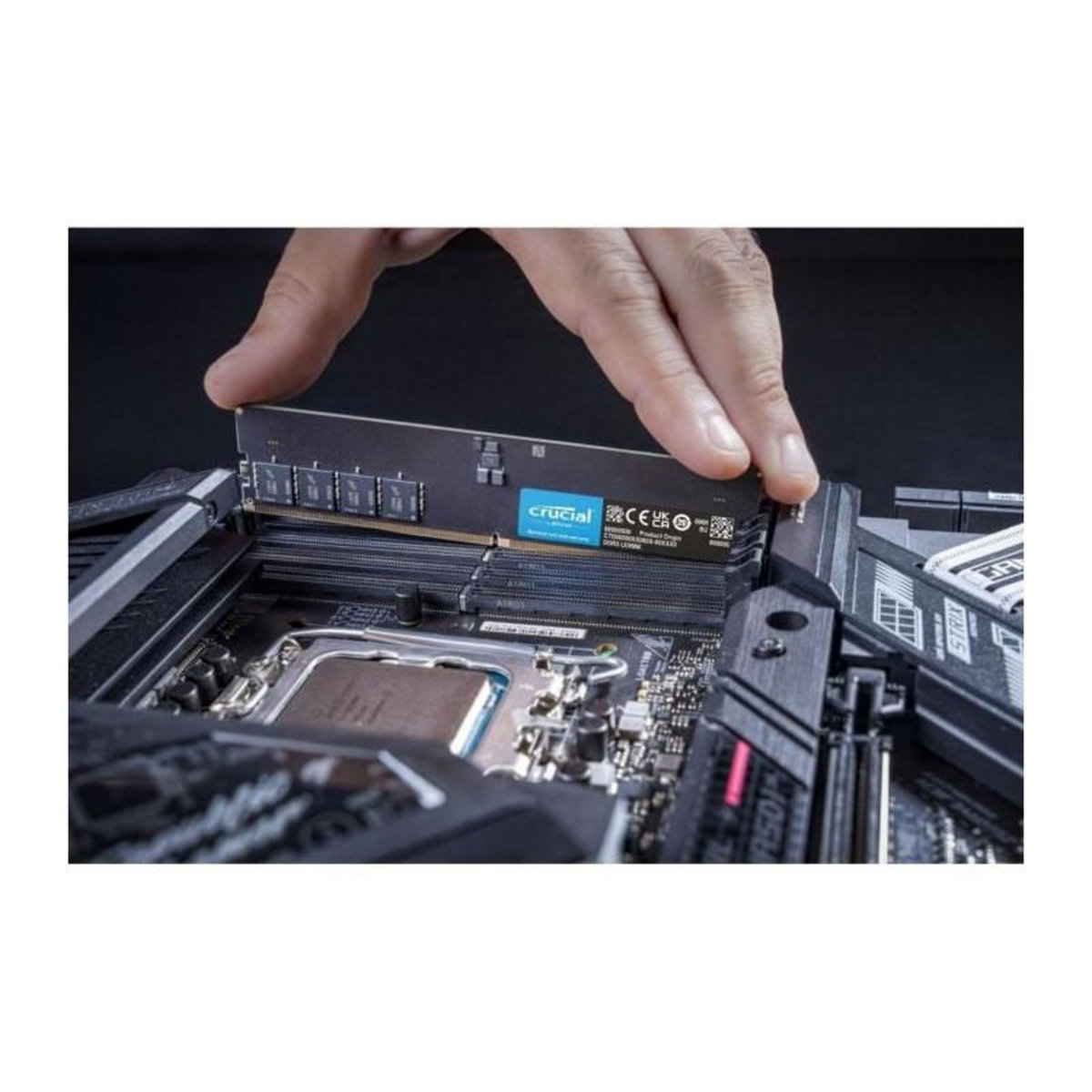 Crucial CRUCIAL Mémoire RAM DDR5 - Kit 128GB (2 x 64GO) - 5600 MT/s - CL46