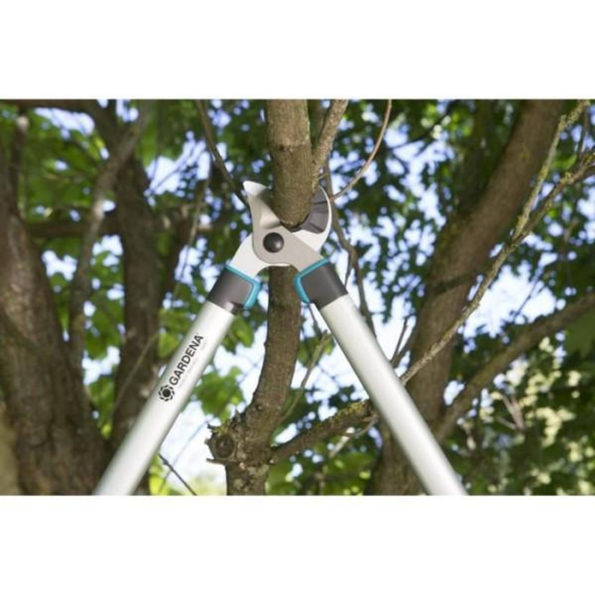 Gardena GARDENA Coupe-branches EasyCut 680 A – Lame a enclume affûtée – Coupe Ø40mm max – Anti adhérence – Garantie 25 ans (