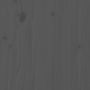 Voir la diapositive 5 : VIDAXL Tete de lit Gris 96x4x104 cm Bois massif de pin