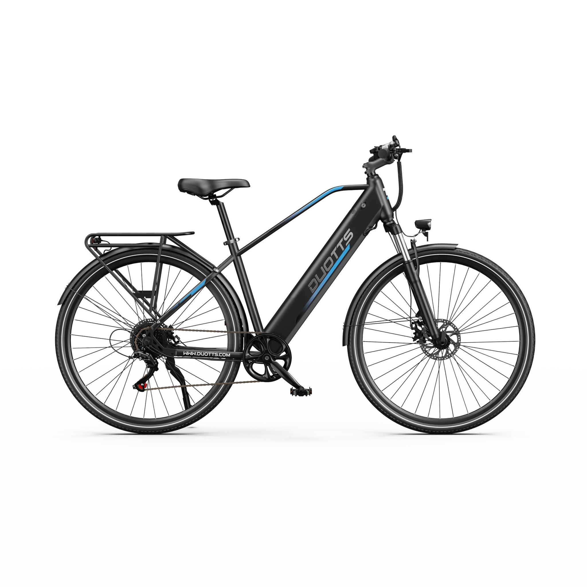 Voir la diapositive 2 : DUOTTS Vélo électrique Duotts ​​C29 Lite, 27,5 pouces, ville, noir