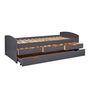 Voir la diapositive 6 : Lit gigogne 2 couchages 90x200 cm + 3 tiroirs ULLI