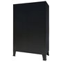 Voir la diapositive 3 : VIDAXL Garde-robe metal de style industriel 67x35x107 cm noir