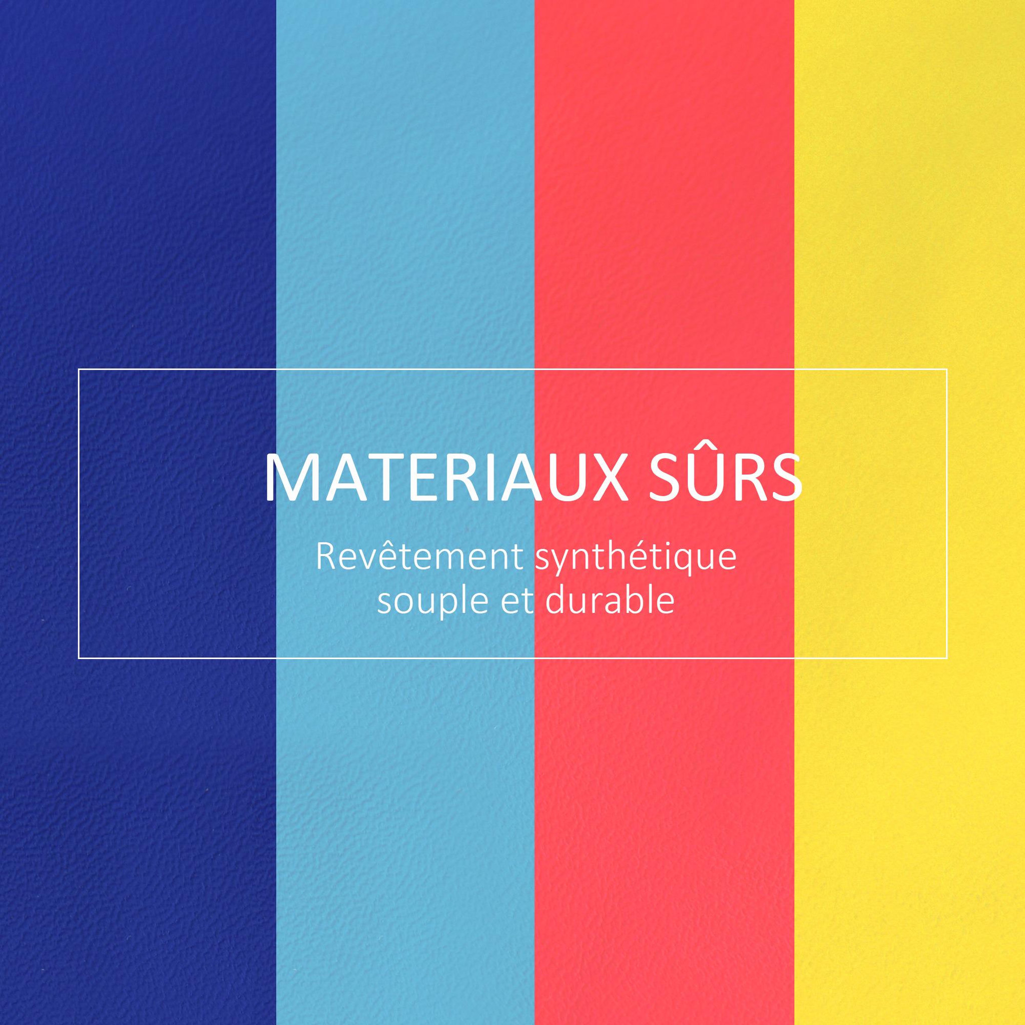 Voir la diapositive 6 : HOMCOM 4 blocs de construction en mousse XL - modules de motricité - jouets éducatifs - certifiés normes EN71-1-2-3 - mousse EPE revêtement PU bleu rouge jaune