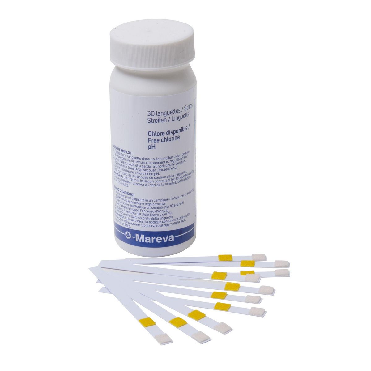 Mareva Languette d'analyse PH-CL 30 pcs