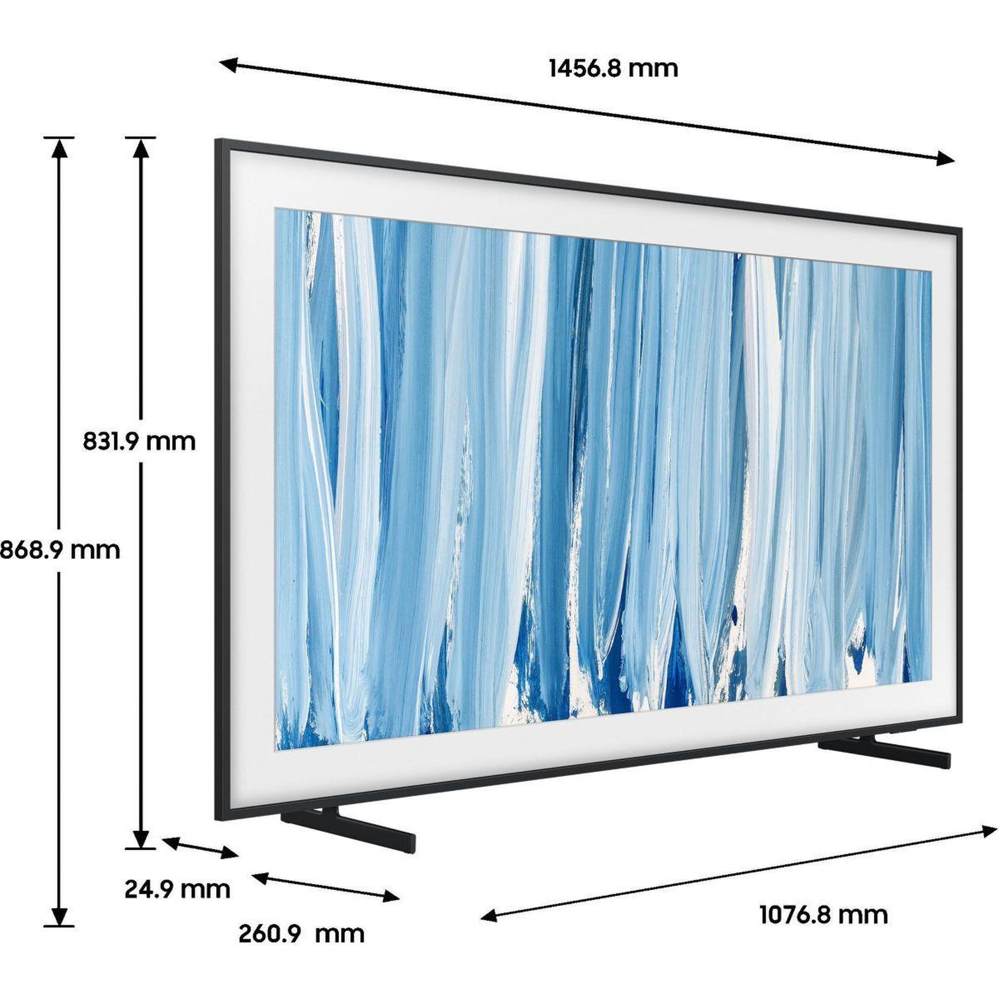 Voir la diapositive 3 : Samsung Tv mini led the frame pro tq65ls03hw (2026) 65  (163 cm) 4k - mode art (effet tableau), anti-reflet