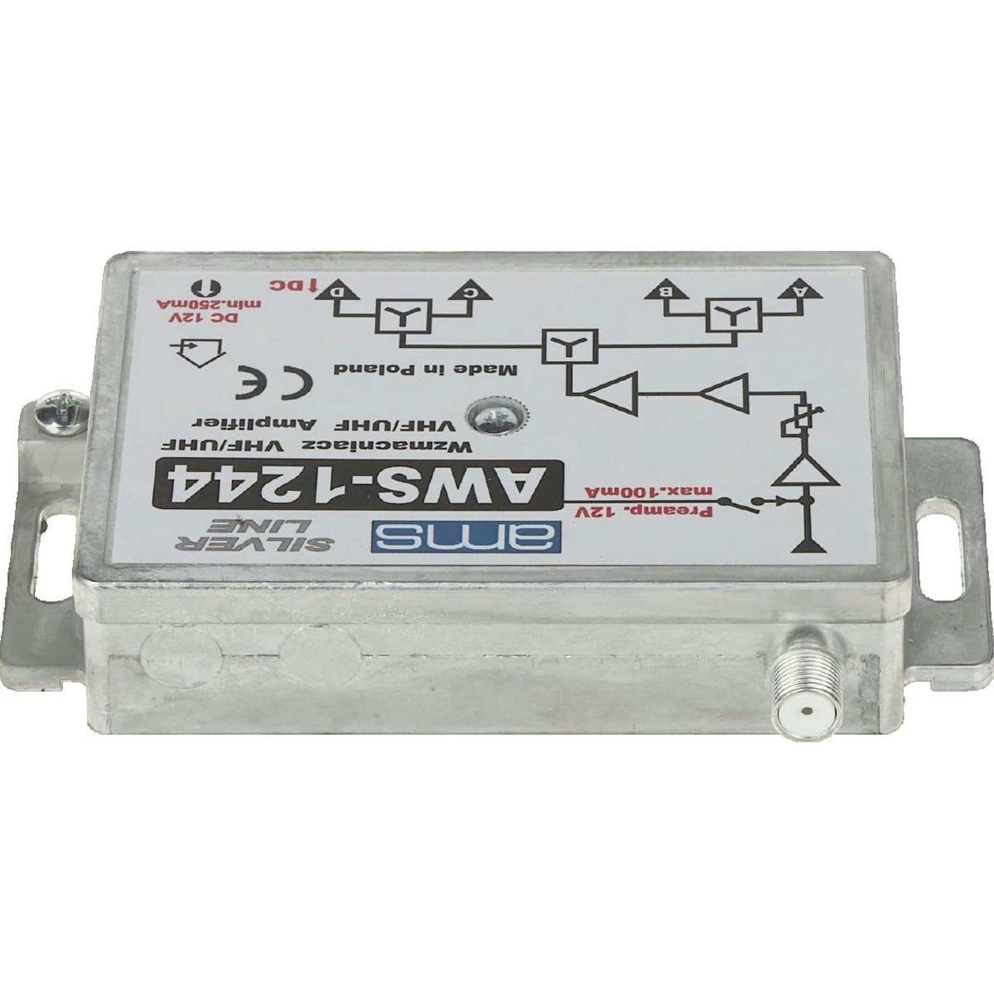 AMDS Amplificateur d'antenne AMS AWS-1244 puissance et robustesse