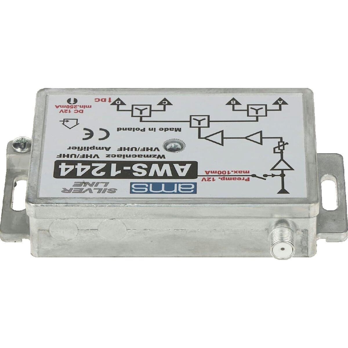 AMDS Amplificateur d'antenne AMS AWS-1244 puissance et robustesse