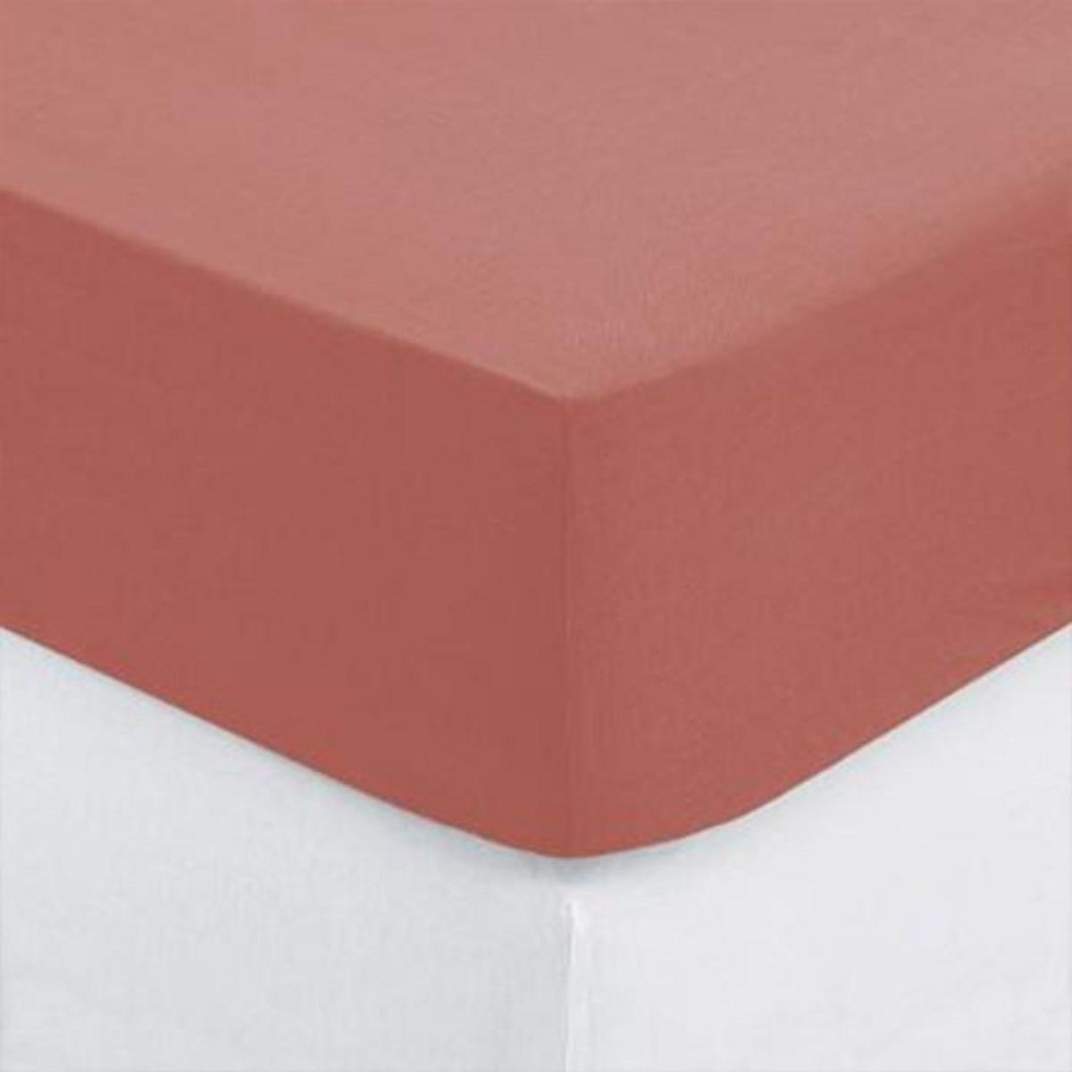 ATMOSPHERA Drap Housse  Intérieur  90x190cm Blush
