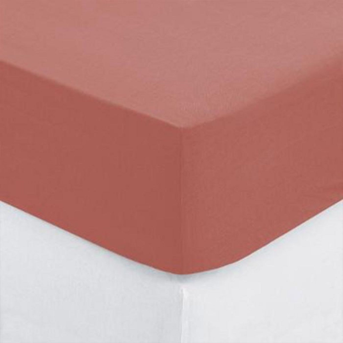 ATMOSPHERA Drap Housse  Intérieur  90x190cm Blush