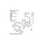 Voir la diapositive 4 : BOSCH Micro-ondes encastrable 20l 800w noir - BFL523MB3F