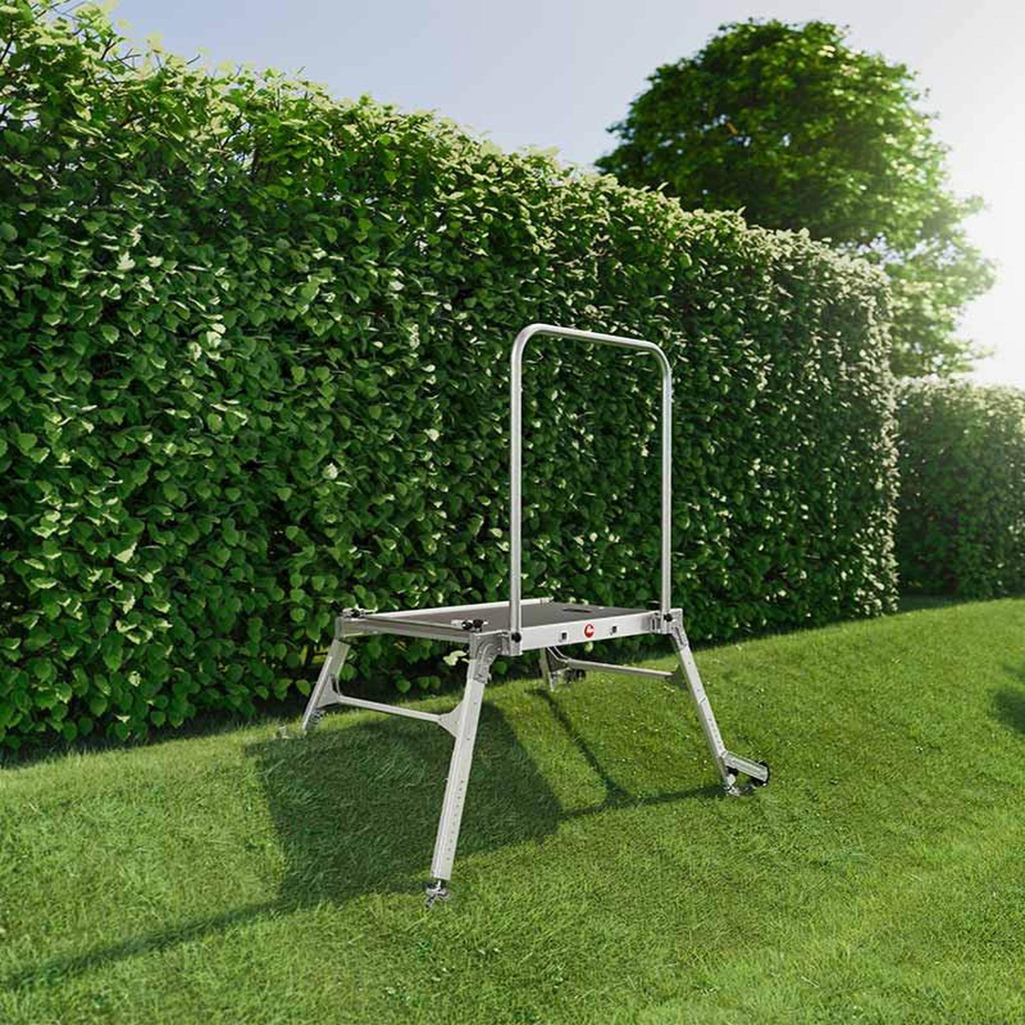 Voir la diapositive 5 : HAILO Plateforme de travail pour jardin en aluminium Hailo LP Outdoor