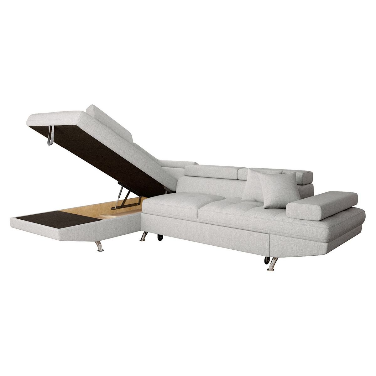 Canapé d'angle gauche convertible 4 à 5 places CHICAGO