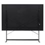 Voir la diapositive 4 : Paris Prix Table de Jardin Pliante  Palerme  110cm Noir