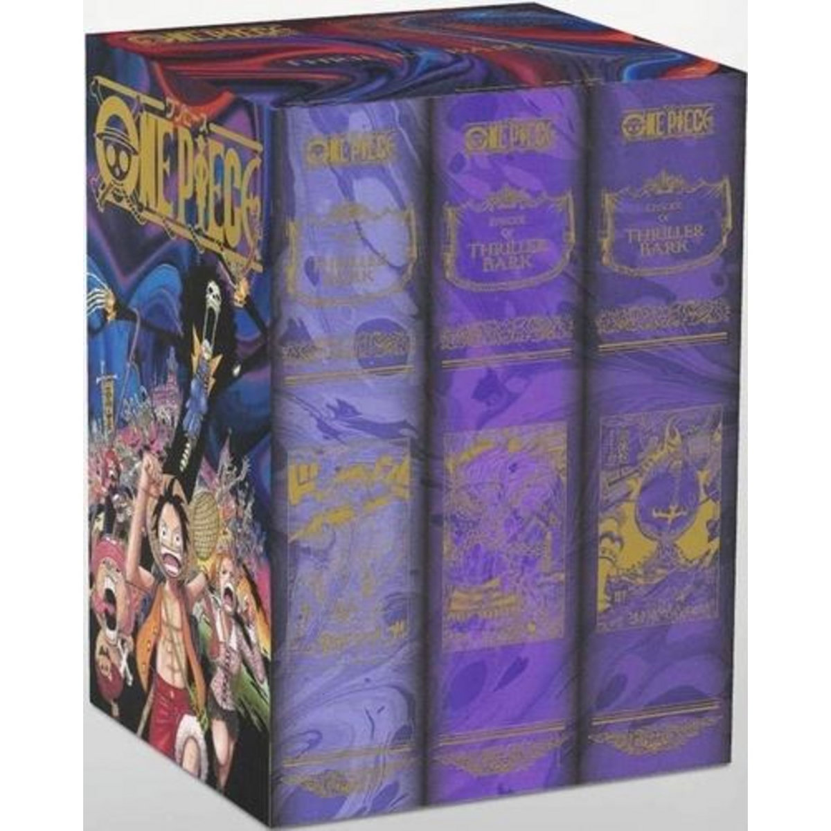 ONE PIECE : COFFRET VIDE THRILLER BLACK POUVANT ACCUEILLIR LES TOMES 46 A 53 DE LA SERIE, Oda Eiichirô