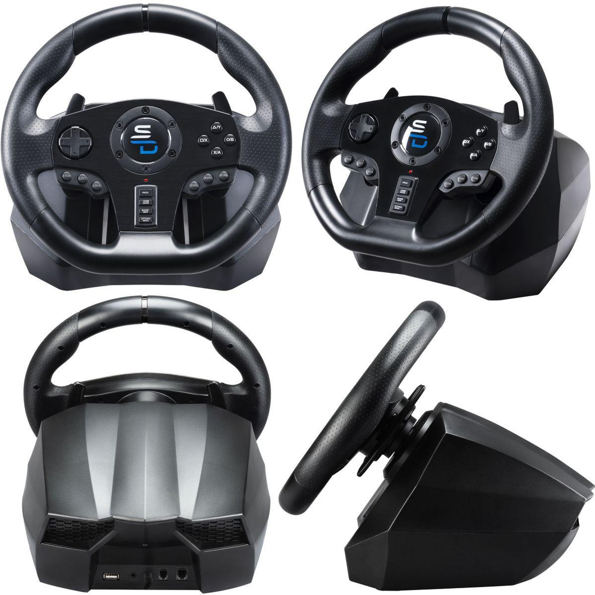 Voir la diapositive 5 : Subsonic Volant + Levier de vitesses + Pédalier GS 850X RACING WHEEL