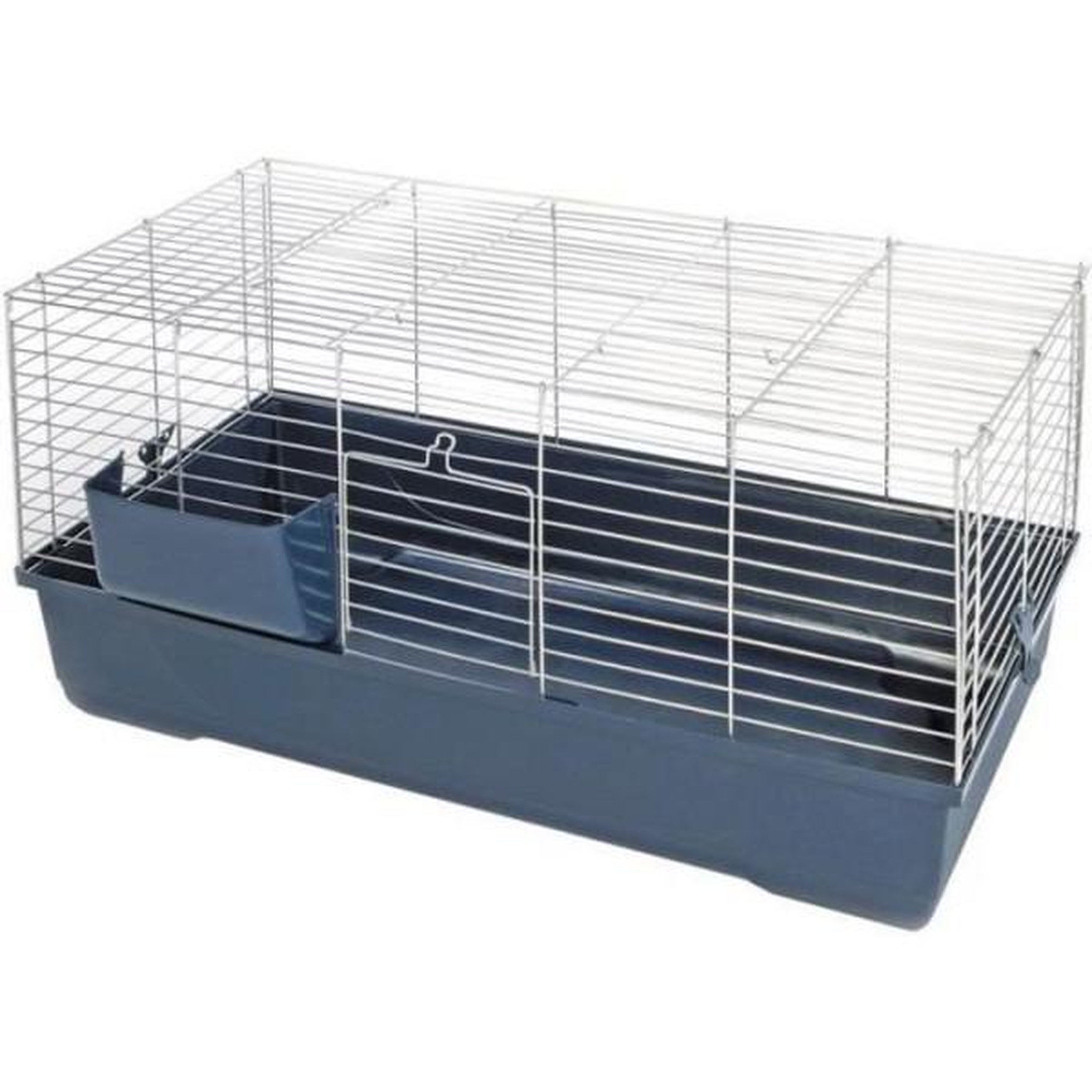 KERBL Cage pour rongeurs 80x45x42cm -Baldo - Avec râtelier - Grille repliable - KERBL