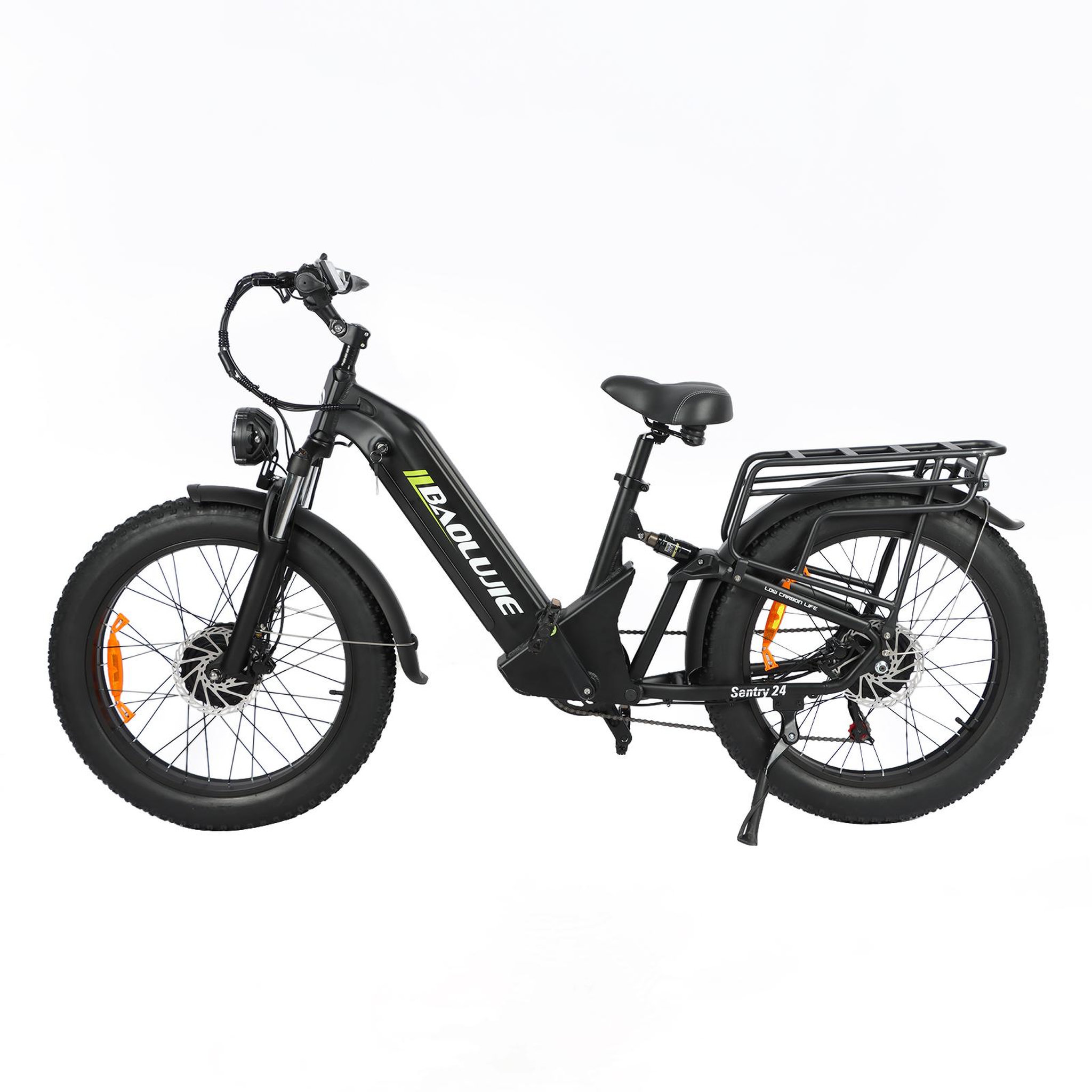 BAOLUJIE Vélo électrique tout-terrain baolujie dp2402. Coloris disponibles : Vert, Noir