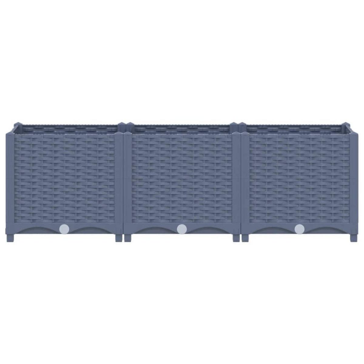 VIDAXL Lit sureleve 120x40x38 cm Polypropylene