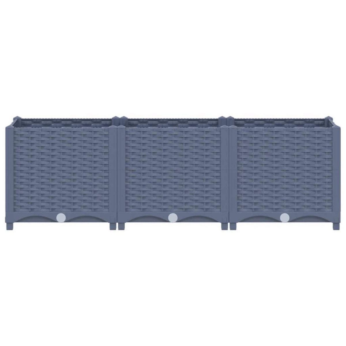 VIDAXL Lit sureleve 120x40x38 cm Polypropylene