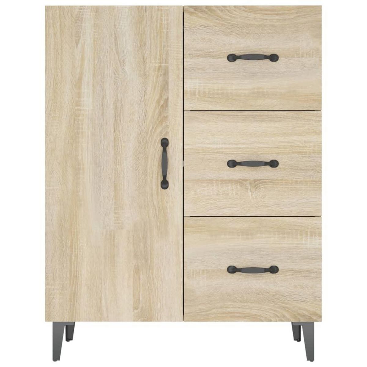 VIDAXL Buffet chene sonoma 69,5x34x90 cm bois d'ingenierie