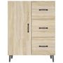 Voir la diapositive 5 : VIDAXL Buffet chene sonoma 69,5x34x90 cm bois d'ingenierie