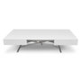 Voir la diapositive 3 : Paris Prix Table Basse Relevable  Lift  120-190cm Blanc
