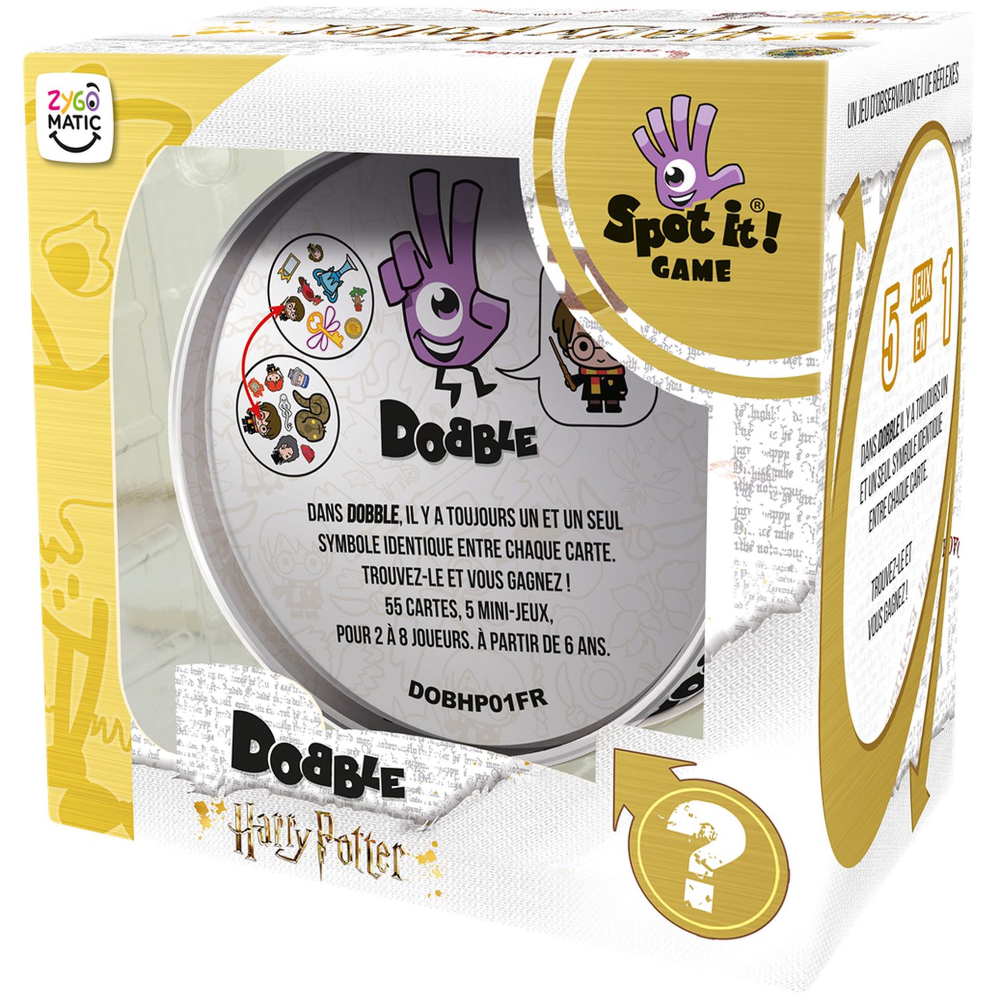 Voir la diapositive 4 : ASMODEE Jeu Dobble Harry Potter