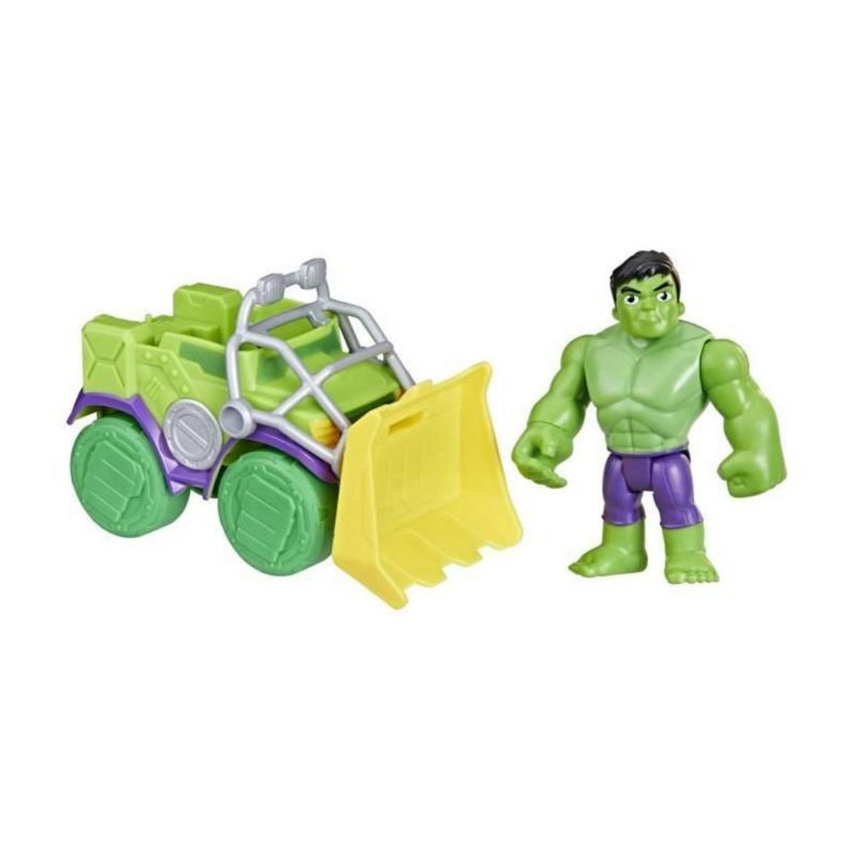 Marvel Figurine Marvel Hulk avec camion démolisseur