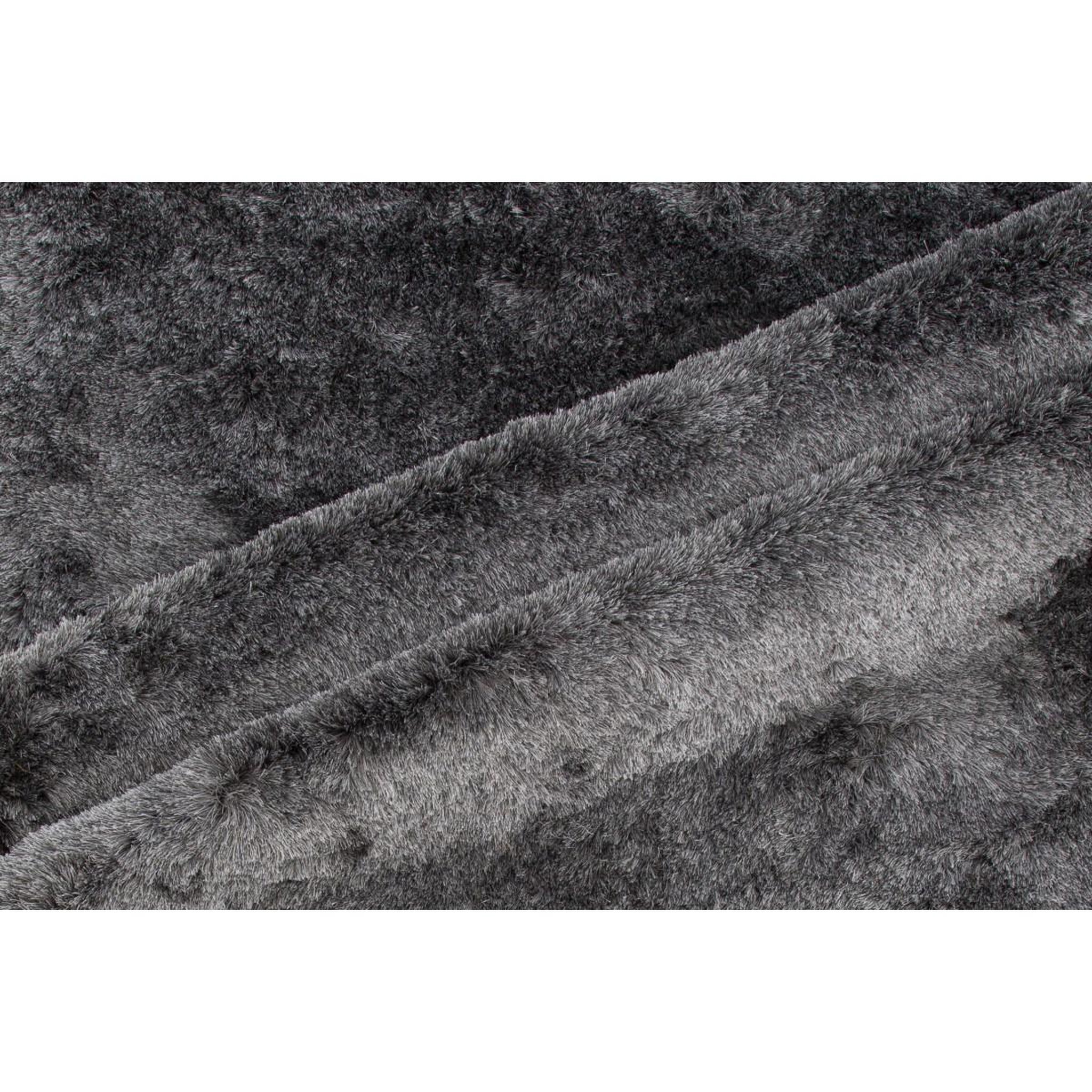 Voir la diapositive 3 : Paris Prix Tapis déco shaggy  shiva  201x302cm gris