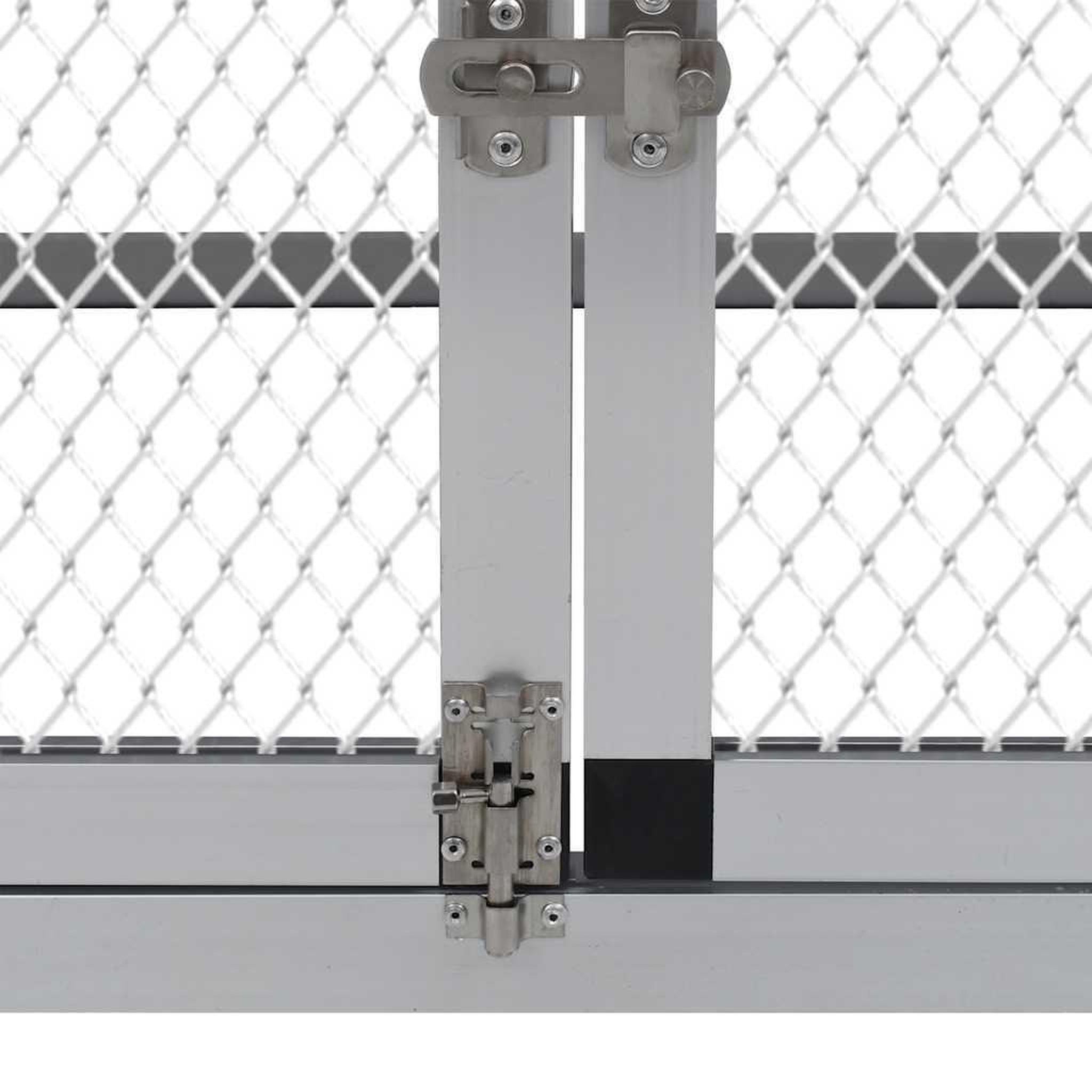 Voir la diapositive 5 : VIDAXL Poulailler avec rampes et nichoir aluminium