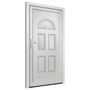 Voir la diapositive 4 : VIDAXL Porte d'entree Blanc 98x208 cm PVC