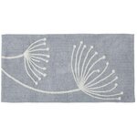 GUY LEVASSEUR Tapis déco pissenlit en coton tufté 60x120cm
