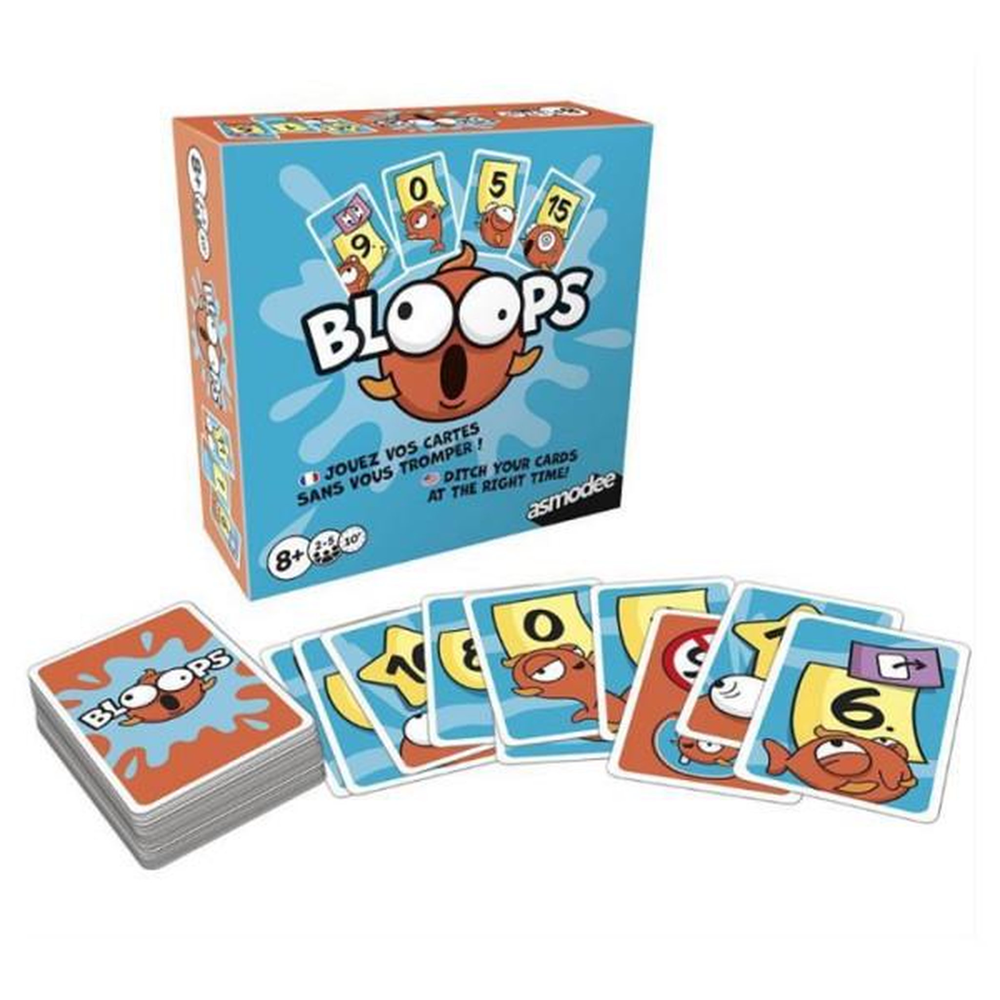 Voir la diapositive 2 : Asmodee Zygomatic jeu de cartes - bloops - jeu de mémoire fun et rapide - des 8 ans - 2 a 5 joueurs - format compact