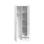 Voir la diapositive 5 : Armoire 2 portes 2 tiroirs L81cm DAISY