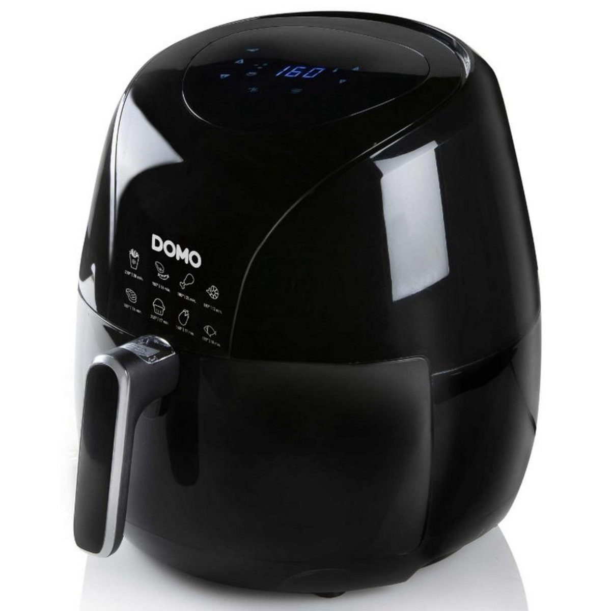 Domo Friteuse sans huile 5.5l 2000w noir - do533fr