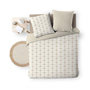 Voir la diapositive 6 : Paris Prix Parure de Lit 3 Pièces  Brianna  260x240cm Beige