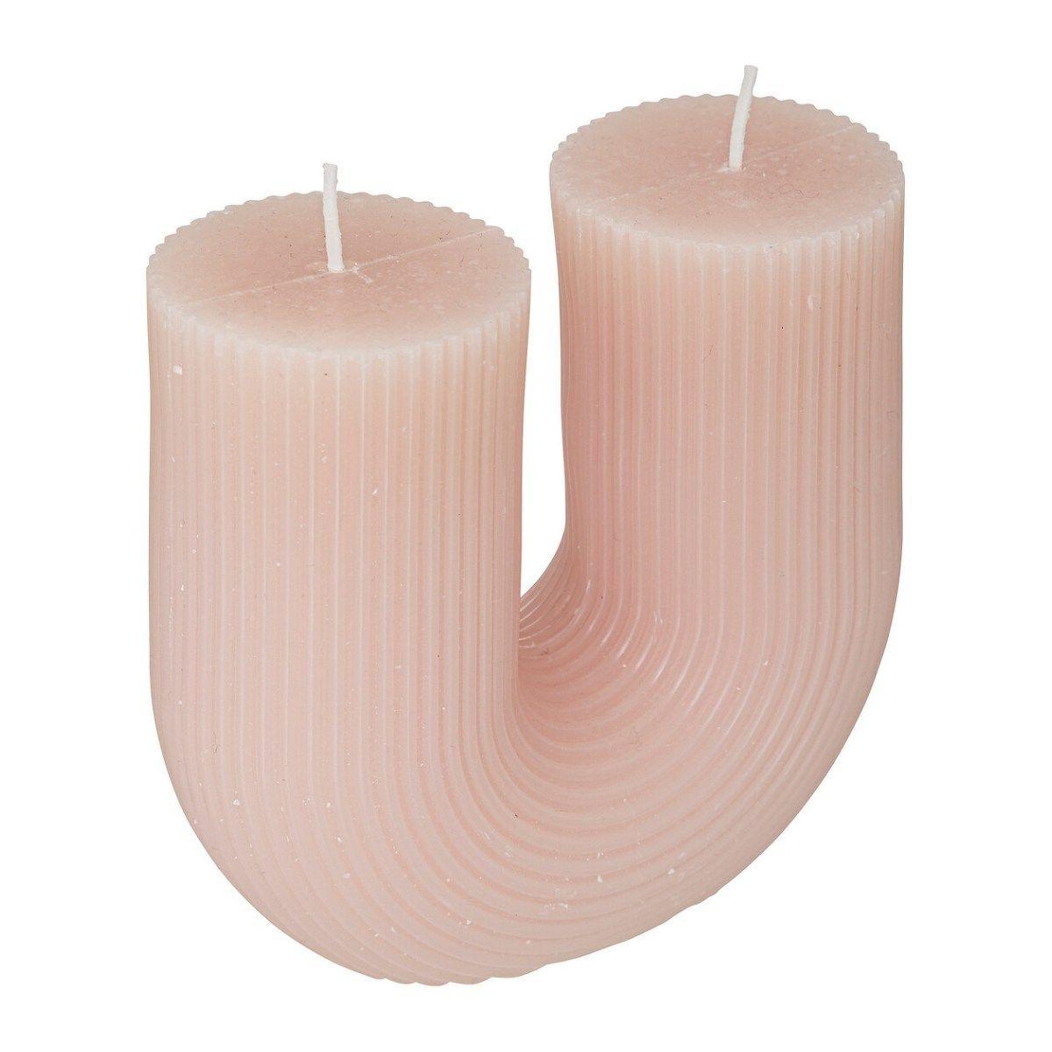 ATMOSPHERA Bougie design  demi  400g rose